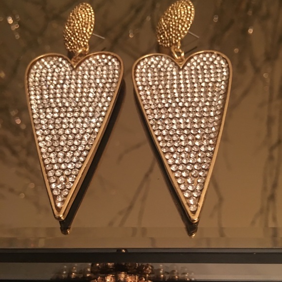 Jewelry - Big Heart Earrings✨✨